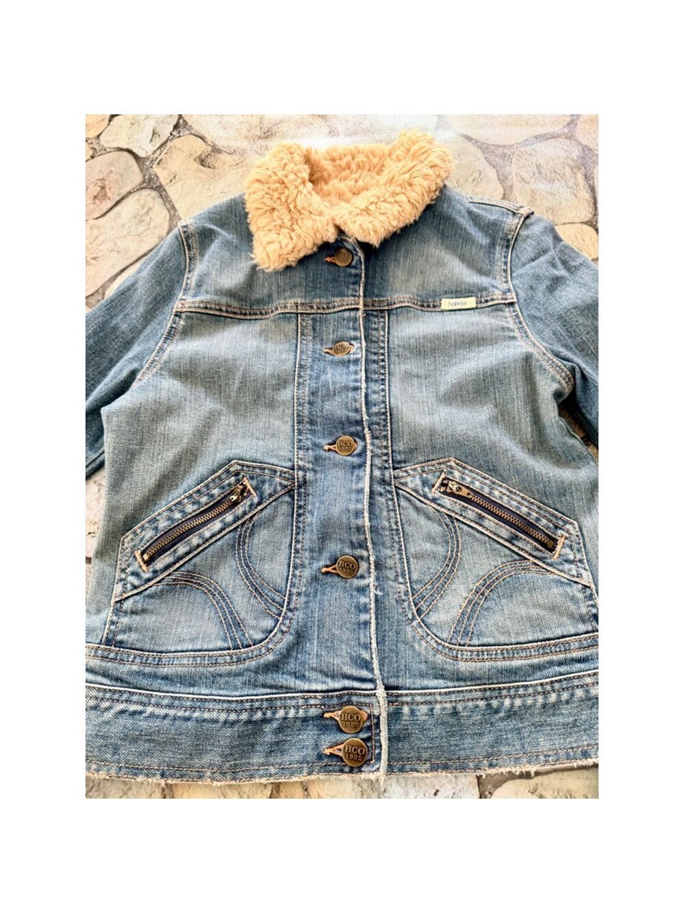 Hollister Vintage Winter Jean Jacket - Picture 4 of 11